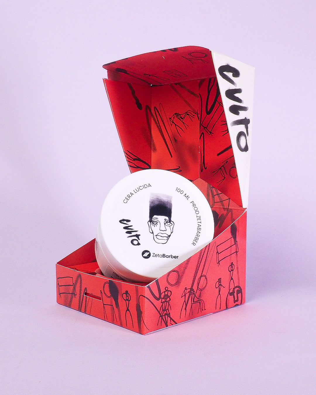 Kit Barberia - 12 Cere Lucide e Mantellina