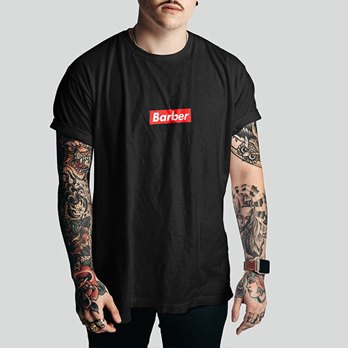 T-shirt Barber Supreme Nera